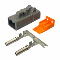 Conector auto, DTP, 2 pini, DEUTSCH, S-DTP 06-2 S, T136135