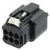 Conector auto, mama, MX150L, 6 pini, MOLEX, 19418-0011, T214158 Conector auto, mama, MX150L, 6 pini, MOLEX, 19418-0011, T214158