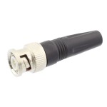 Conector BNC tata, pe cablu - 124131