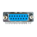 Conector DB15, mama, montare pe cablaj, 123011
