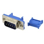 Conector DB9, tata, sertizare, pe cablu - 124003