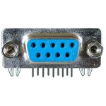 Conector DB9, mama, lipire pe PCB - 124006