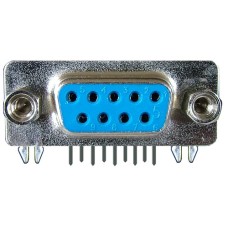 Conector DB9, mama, lipire pe PCB - 124006