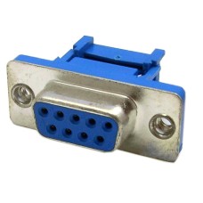 Conector DB9, mama, sertizare, pe cablu - 124007