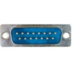 Conector DB15, tata, lipire, pe cablu - 124010