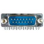 Conector DB15, tata, lipire, pe PCB - 124011