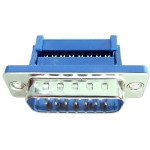 Conector DB15, tata, sertizare, pe cablu - 124012