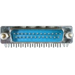 Conector DB25, tata, lipire pe PCB - 124031