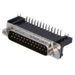 Conector D-Sub. 25 pini, tata, AMPHENOL, L717SDB25P1ACH4F, T101109 Conector D-Sub. 25 pini, tata, AMPHENOL, L717SDB25P1ACH4F, T101109