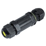 Conector de curent AC, 5 pini, 0,5-4 mm, IP68, Commel, 524537 Conector de curent AC, 5 pini, 0,5-4 mm, IP68, Commel, 524537