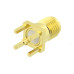 Conector SMA, mama, pe cablaj, SMA6251A1-3GT50G-50, Amphenol, T117740