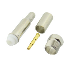 Conector FME, mama, sertizare pe cablu RG58, T156021