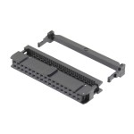 Conector IDC 34 pini, mama, sertizare pe cablu, pas 2.54mm, 503233