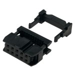 Conector IDC, 10 pini, pas pini 2.54mm, NINIGI, AWP-10, T215809 Conector IDC, 10 pini, pas pini 2.54mm, NINIGI, AWP-10, T215809