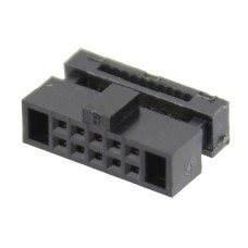 Conector IDC, 10 pini, pas pini 1.27mm, CONNFLY, DS1017-01-10NA8, T215904 Conector IDC, 10 pini, pas pini 1.27mm, CONNFLY, DS1017-01-10NA8, T215904