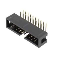 Conector IDC, 20 pini, pas pini 2.54mm, AMPHENOL, T821120A1R100CEU, T216295 Conector IDC, 20 pini, pas pini 2.54mm, AMPHENOL, T821120A1R100CEU, T216295
