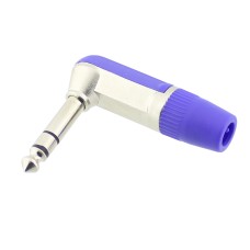 Conector jack 6,3mm, stereo, tata, pe cablu - 121246