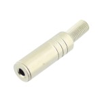Conector jack 3,5mm, stereo, mama, pe cablu - 121336