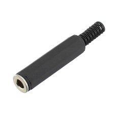Conector jack 6,3mm, stereo, mama, pe cablu - 121450