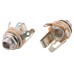 Conector jack 6,3mm, stereo, mama, montare pe panou - 121457