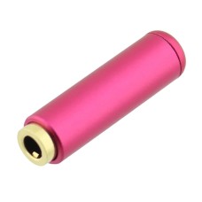 Conector jack 3,5mm, stereo, mama, pe cablu, roz, 122237