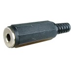 Conector jack 2,5mm, mono, pe cablu, 331060 Conector jack 2,5mm, mono, pe cablu, 331060
