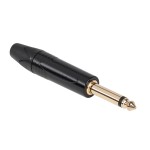 Conector jack 6,3mm, mono, tata, HQ, pe cablu - 402579 Conector jack 6,3mm, mono, tata, HQ, pe cablu - 402579