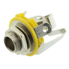 Conector jack, Jack 6,3mm, 3 contacte, mama, NINIGI, JC-124/6.35MM, T254160