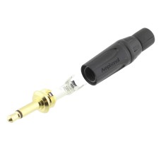 Conector jack, Jack 3,5mm, 2 contacte, tata, AMPHENOL, KM2PB-AU, T254208 Conector jack, Jack 3,5mm, 2 contacte, tata, AMPHENOL, KM2PB-AU, T254208