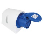 Priza IEC 309, 16A, 250V, mama, 3 pini, IP44, Commel, 524550 Priza IEC 309, 16A, 250V, mama, 3 pini, IP44, Commel, 524550