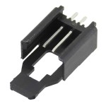 Conector semnal, 3 pini, pas 2.5mm, serie Minimodul, LUMBERG, 2,5 MSF 03, T204032 Conector semnal, 3 pini, pas 2.5mm, serie Minimodul, LUMBERG, 2,5 MSF 03, T204032