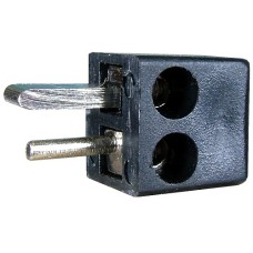 Conector boxe 2 pini, tata, pe cablu - 123600
