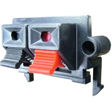 Conector boxe 2 pini, montare pe panou - 123652