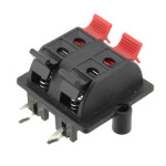 Conector boxe 4 pini, montare pe panou, 123683