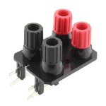 Conector pentru boxe, 4 pini, montare pe panou - 123687