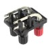 Conector pentru boxe, 4 pini, montare pe panou - 123687