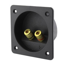 Conector pentru boxe, 2 banane mama, L102824