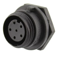 Conector circular, mama, 6 pini, fara contacte, Buccaneer 400, Bulgin - 000086