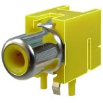 Conector RCA mama, pe panou - 122030 Conector RCA mama, pe panou - 122030