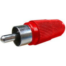 Conector RCA tata, rosu, 122141 Conector RCA tata, rosu, 122141
