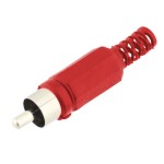 RCA tata, plastic, rosu - 122151