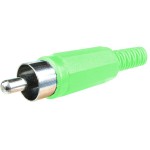 RCA tata, plastic, verde - 122153
