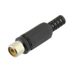 RCA mama, plastic, negru - 122175