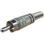 RCA tata, metalic, negru - 122249