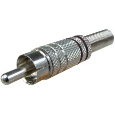 RCA tata, metalic, negru - 122249