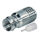 Mufa F tata, sertizare pe cablu coaxial, 10 mm, 330477 Mufa F tata, sertizare pe cablu coaxial, 10 mm, 330477