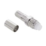 Conector FME mama, sertizare pe cablu H155 - 402563 Conector FME mama, sertizare pe cablu H155 - 402563