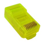 Conector UTP, RJ45, galben, 8P8C, 125957