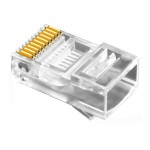 Conector cat5e, RJ50, 10P10C, 125966 Conector cat5e, RJ50, 10P10C, 125966
