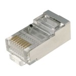 Conector UTP, RJ45, cu ecranaj - 129013 Conector UTP, RJ45, cu ecranaj - 129013